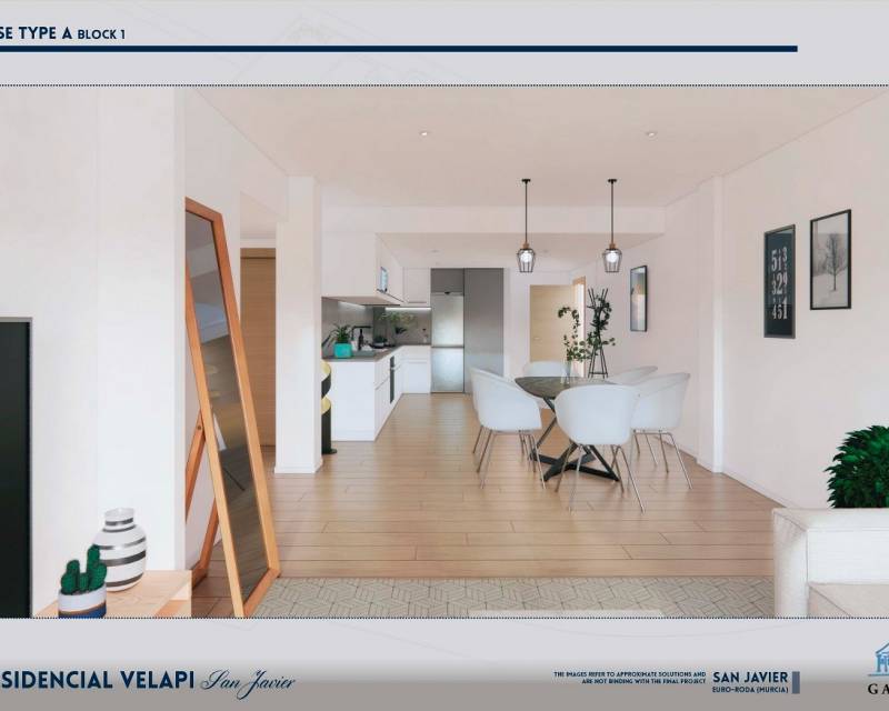 Apartment for sale in Costa calida, Velapi´s Kitchen type A